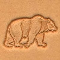 Leatherwork Bear Stamp Craftoon