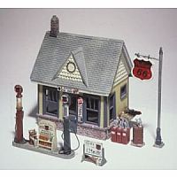 Gas Station HO Scale